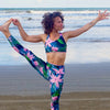 Tropical Recycled Plastic Women’s Sports Leggings