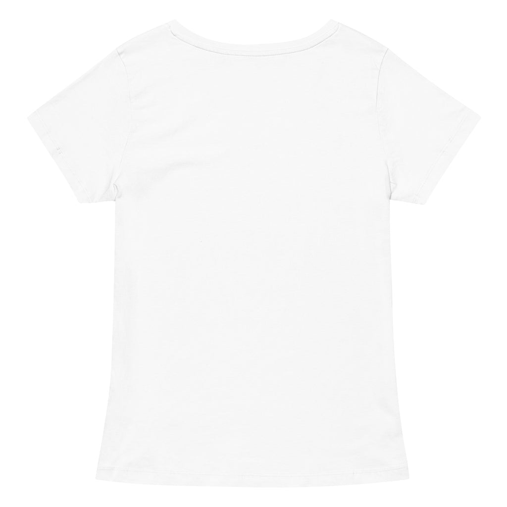 Planet Warrior Women’s fitted v-neck t-shirt