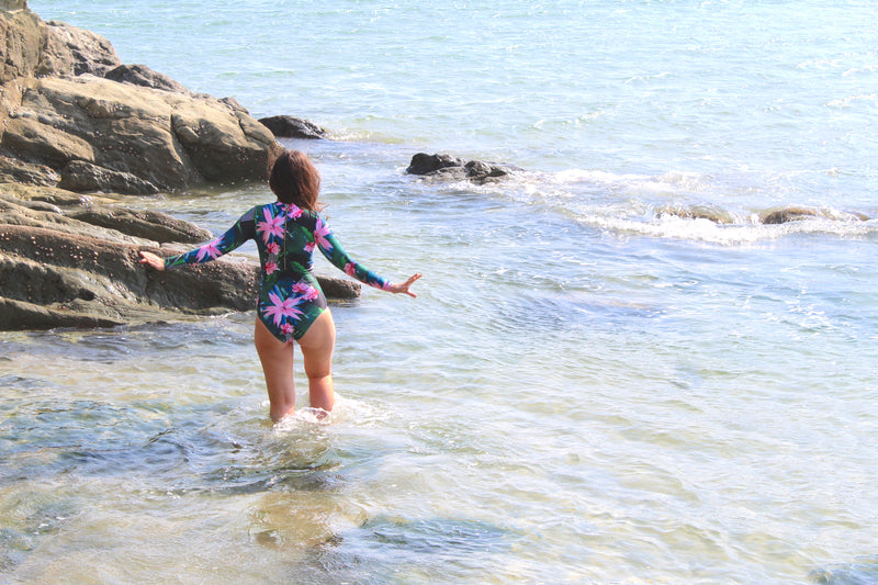 wild swimmer in salcombe