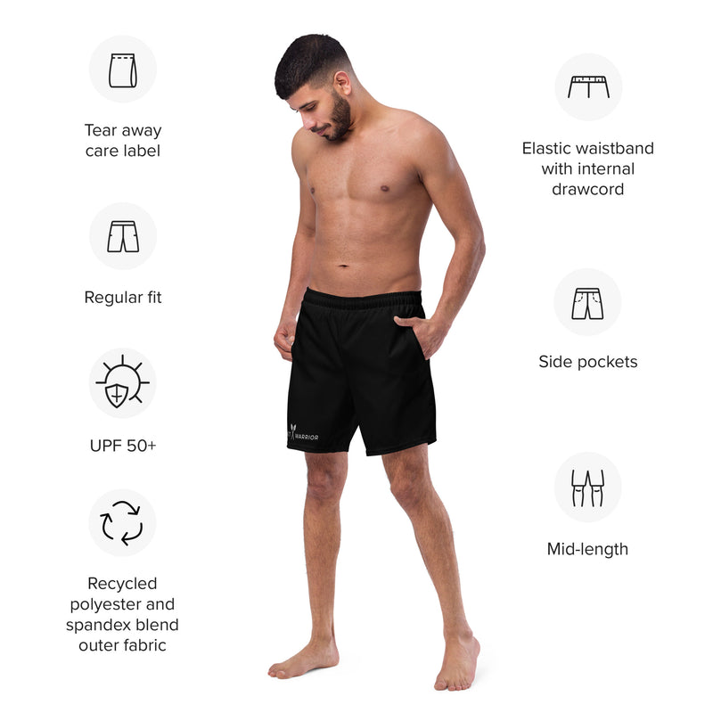 Mens recycled plastic swim shorts | Planet Warrior