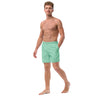 Men's swim trunks green