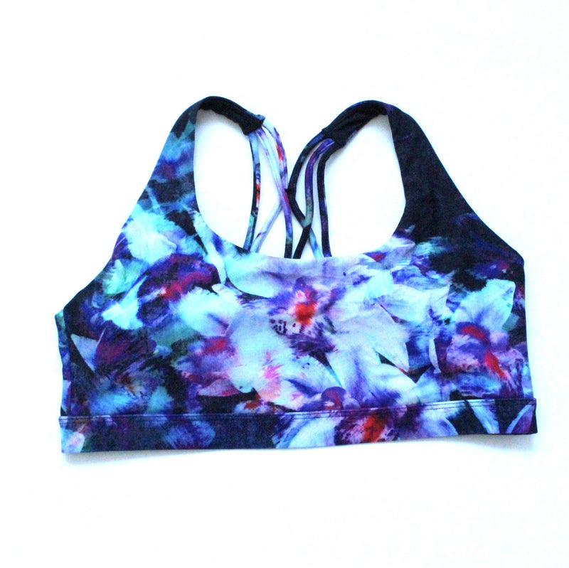 Orchid Recycled Plastic Sports Bra